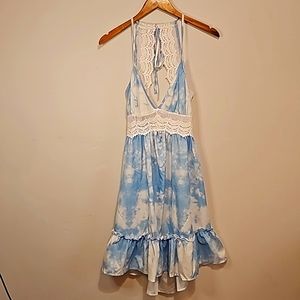 Cloud halter dress